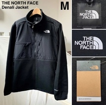 M 新品 ノースフェイス THE NORTH FACE Denali Jacket 黒 POLARTEC フリース デナリ ジャケット 海外企画 ポーラテック ブラック メンズ_画像1