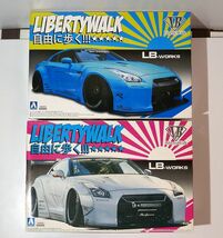 アオシマ 1/24 リバティーウォークシリーズ ハコスカ4Dr 2Dr R35 GT-R Ver.1 Ver.2 ニッサン 日産 NISSAN スカイライン プラモデル_画像8