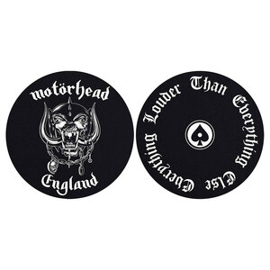 ★モーターヘッド スリップマット Motorhead Slipmat Set: England / Louder for PUNK/METAL DJ