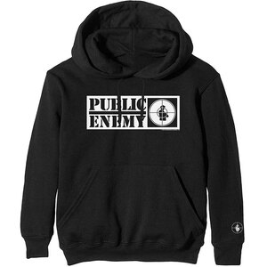 ★パブリック エナミー パーカ PUBLIC ENEMY CROSSHAIRS LOGO - M 正規品 ロックTシャツ 関連 パーカー def jam