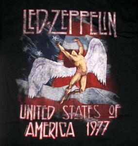 ★レッド ツェッペリン Tシャツ Led Zeppelin 77ツアー XL 正規品