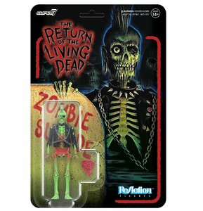 ★バタリアン パンク ゾンビ フィギュア THE RETURN OF THE LIVING DEAD ReAction Wave 1 Zombie Suicide MOHAWK SUPER7 新品 正規品 TOY