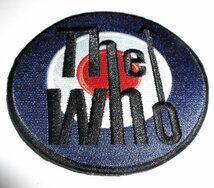 ★ザ・フー ワッペン パッチ The WHO TARGET 新品/正規品 ロックTシャツ関連 mods lambretta small faces_画像3