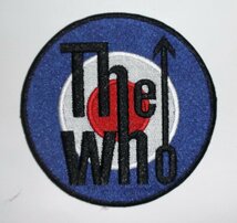 ★ザ・フー ワッペン パッチ The WHO TARGET 新品/正規品 ロックTシャツ関連 mods lambretta small faces_画像1