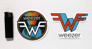 ★ウィーザー ステッカー WEEZER 2pcs 正規品 STICKER