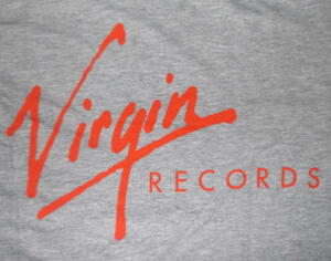 ★ヴァージン レコード Tシャツ Virgin Records ロゴ M 新品 正規品 culture club emi sex pistols 80s