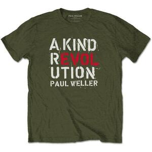 ★ポール ウェラー Tシャツ Paul Weller A Kind Revolution 緑 M 正規品 small faces who 60s oasis blur