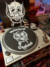 ★モーターヘッド スリップマット Motorhead Slipmat Set: England / Louder for PUNK/METAL DJ_画像2