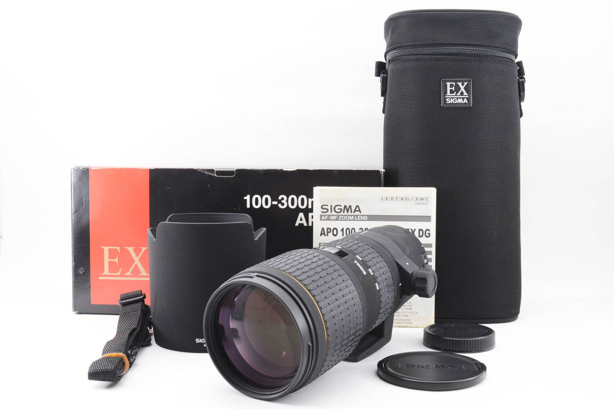 シグマ APO 100-300mm F4 EX DG HSM (キヤノン AF) オークション比較