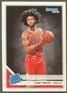 Coby White 2019-20 Donruss RC Bulls Rookie Card ルーキーカード ブルズ Panini NBA