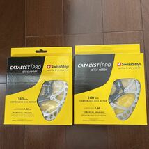 ２枚組 SwissStop CATALYST Pro Disc Rotor Centerlock (スイスストップ カタリスト プロ ディスク ローター センターロック）160mm 新品_画像1