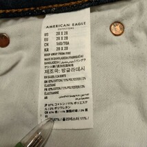 American Eagle スーパースキニー FLEX ジーンズ デニム ジーパン ストレッチ SUPER SKINNY アメリカンイーグル 濃紺 28 _画像10