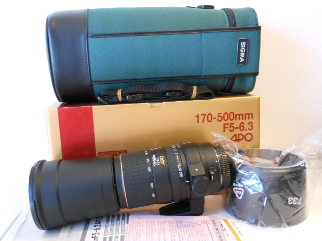 2023年最新】Yahoo!オークション -sigma 170-500mm f5-6.3 apoの中古品