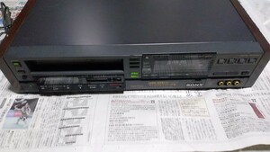 SONY 　ベータビデオデッキ　SL-HF85D　中古現状品　送料込み