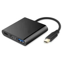 type c hdmi 変換アダプター switch hdmi usb Type-C HDMI４K解像度 3-in-1 USB 3.0高速ポート TYCHDMIA_画像6