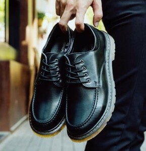 [25.5cm]9666A* new goods men's oxford shoe thickness bottom race up fashion . left right .. not casual holiday style 