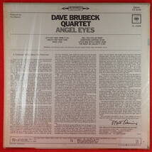 1円開始★神洗浄【ギガレア★奇跡の美シュリンク美品★USオリジナル★COLUMBIA★2EYE】★DAVE BRUBECK QUARTET/ANGEL EYES★美女ジャケNo1_画像2