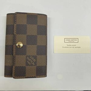 09th 【未使用品】LOUIS VUITTON ルイヴィトン ルイヴィトンダミエ キーケース CT0059