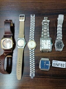 BNF62　腕時計　文字盤　部品取り　ジャンク品　おまとめ6点　swatch　SEIKOセイコー　REGUNO　など
