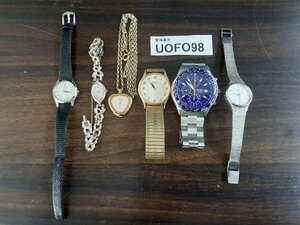 UOFO98　ジャンク品　部品取りに　時計　腕時計　メンズ　レディース　SEIKOセイコー　各種　おまとめ