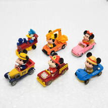 トミカ プチカ？ 6台セット ディズニー Disney ミッキーマウス ミニーマウス ドナルドダック TOMICA ミニカー 模型 グッズ #ST-01999_画像1