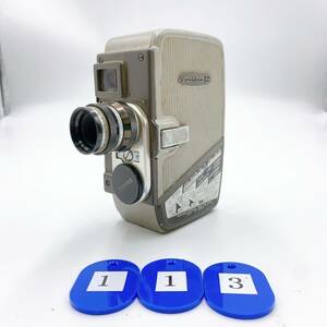 【ジャンク品】YASHICA ヤシカ yashica-8 8mmカメラ 1:1.9 f-13mm ビデオカメラ レトロ アンティーク 簡易動作確認済み 現状販売品 O23M113