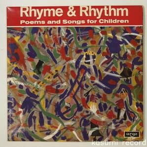 【UK-ORIG.LP】VA/RHYME & RHYTHM: POEMS AND SONGS FOR CHILDREN VOL1-VOL4(並品,65年童謡,4枚組)の画像1