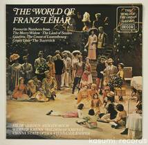 【UK盤LP】FRANZ LEHAR/WORLD OF FRANZ LEHAR(並品,DECCA)_画像1
