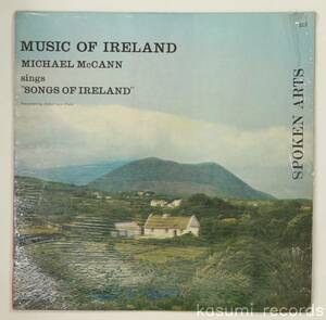 【US盤LP】MICHAEL MCCANN/SINGS SONGS OF IRELAND(並良品,64年Irish Folk,SPOKEN ARTS)