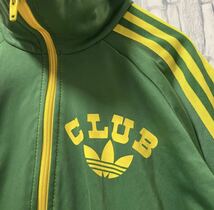 adidas アディダス ジャージ 上 トラックジャケット CLUB adidas クラブアディダス 復刻 00s 2XS トレフォイル 3ライン 曲がりポケット_画像4