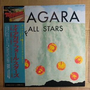 VA「ナイアガラ・フォール・スターズ」邦LP 1981年★★niagara fall stars 音頭和モノシティポップ山下達郎大瀧詠一布谷文夫大貫妙子