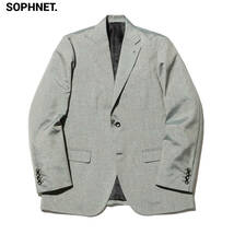 L￥154,000 新品【SOPHNET. 2BUTTON SUIT / Casa by Kvadrat GRAY ソフネット 2ボタン スーツ / ジャケット パンツ セットアップ】_画像2