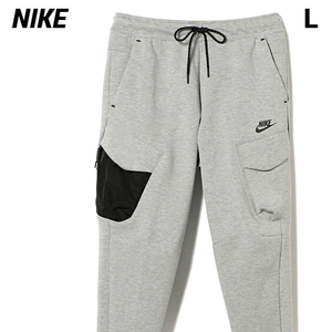 L 新品 国内正規品【NIKE Sportswear Tech Fleece Men's Utility Pants DM6454-063 Gray ナイキ スポーツウェア テック フリース パンツ】