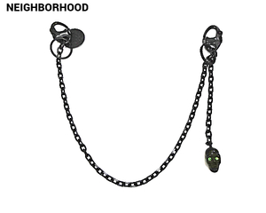 新品 レア【NEIGHBORHOOD SKULL WALET CHAIN BLACK/GREEN ネイバーフッド スカル ウォレット チェーン ウォレットチェーン ブラック】