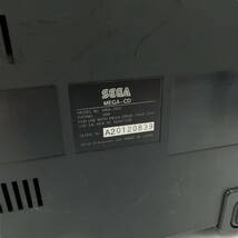 SEGA メガドライブ メガCD 本体 MEGA-CD MEGA DRIVE HAA-2510/2910 ディスク読み込みOK 現状品_画像9