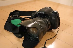 Canon 一眼レフカメラ デジタル一眼レフ EOS 8000D ef-s15-85mm レンズ付 SLR c loop ニンジャストラップ バッテリー2個