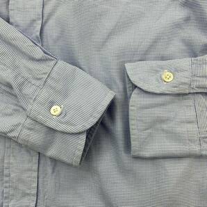 MAKER'S SHIRT 鎌倉 ☆ Xinjiang 100 ボタンダウン コットン シャツ 長袖 グレー 39-83 オフィス ビジネス 通年 メイカーズシャツ■BK115の画像5