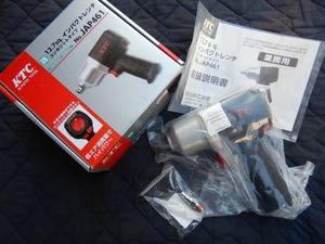 即決税0円未使用品KTC強力型エアインパクトレンチJAP461 12,7mm角(1/2) 最大トルク880Nm