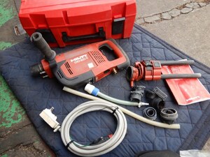 即決税0円中古保証付①HILTIダイヤモンドコアドリルDD-EC1本体のみ（ポンプユニット無）取付軸DD-C-T2ビット