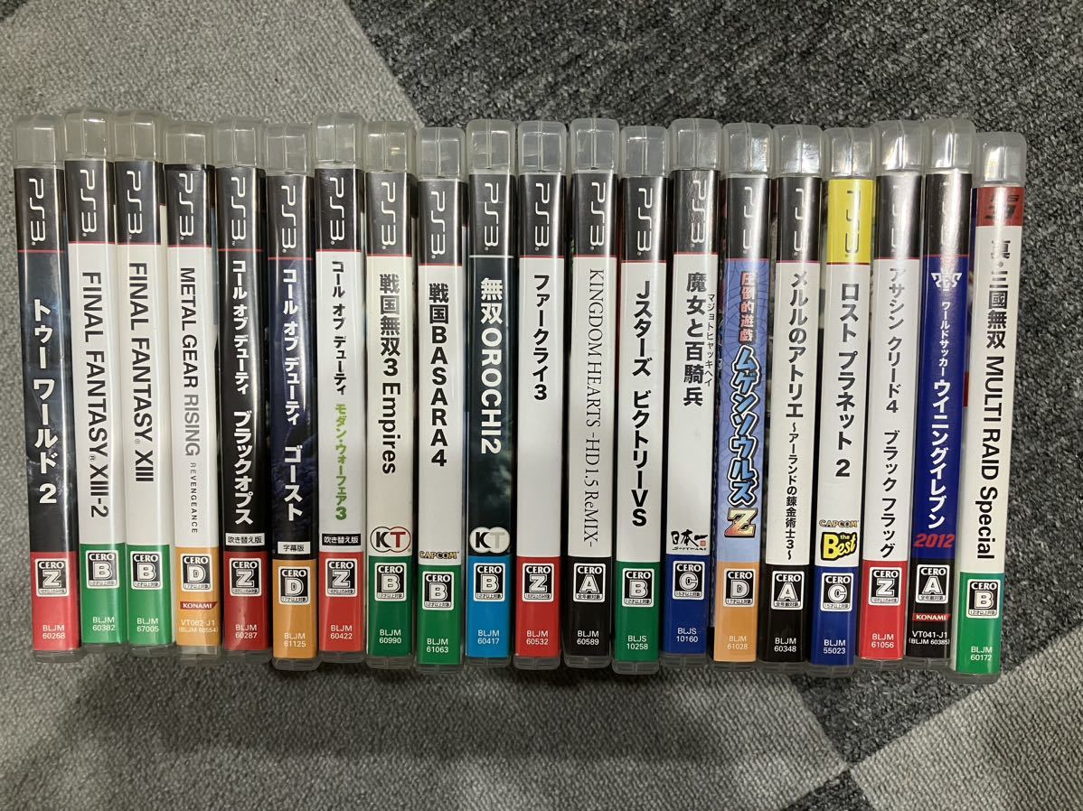 ジャンク PS3 ソフト セットの値段と価格推移は？｜114件の売買データ