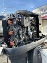 YAMAHA FR25 YAMAHA2サイクル200馬力　エンジン好調　MAX32ノット　陸送業者紹介可能_画像9