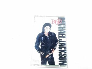 ○MICHAEL JACKSON マイケル・ジャクソン BAD バッド カセットテープ B-1049 〒 ○