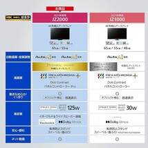 【1円スタート/茨城県つくば市引取限定】PANASONIC TH-55JZ2000 VIERA 55V型 地上・BS・110度CSデジタル 4K対応 有機ELテレビ 2021年製_画像4