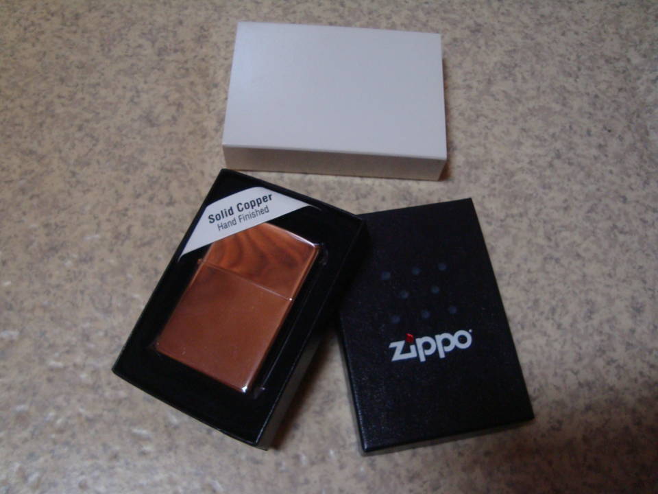 Yahoo!オークション -「zippo 純銅」の落札相場・落札価格