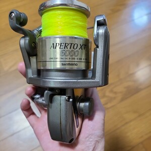 SHIMANO aperto xt 6000 катушка 