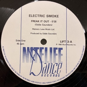 ★即決 SOUL Electric Smoke / Freak It Out lift3 d1981 英オリジナル 2曲入り12インチ DISCO BOOGIE