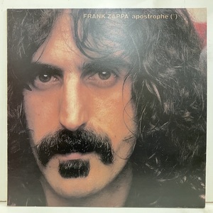 ★即決 ROCK Frank Zappa / Apostrophe k59201 pr0063 当時の英盤 フランク・ザッパ