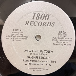 ★即決 OLD SCHOOL Sugar Sugar / New Girl In Town E-1103 d2121 米オリジナル