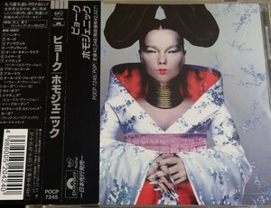 【BJORK/HOMOGENIC】 国内初回限定ボーナストラック6曲収録/6 BONUS TRACKS/ビョーク/ホモジェニック/名盤/国内CD・帯付