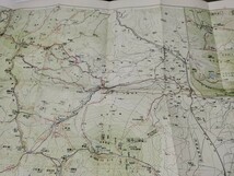 八幡平　岩手県　古地図　両面　登山ハイキング情報 地形図　地図　資料　46×54cm　　　昭和41年印刷　発行　　B2310_画像7